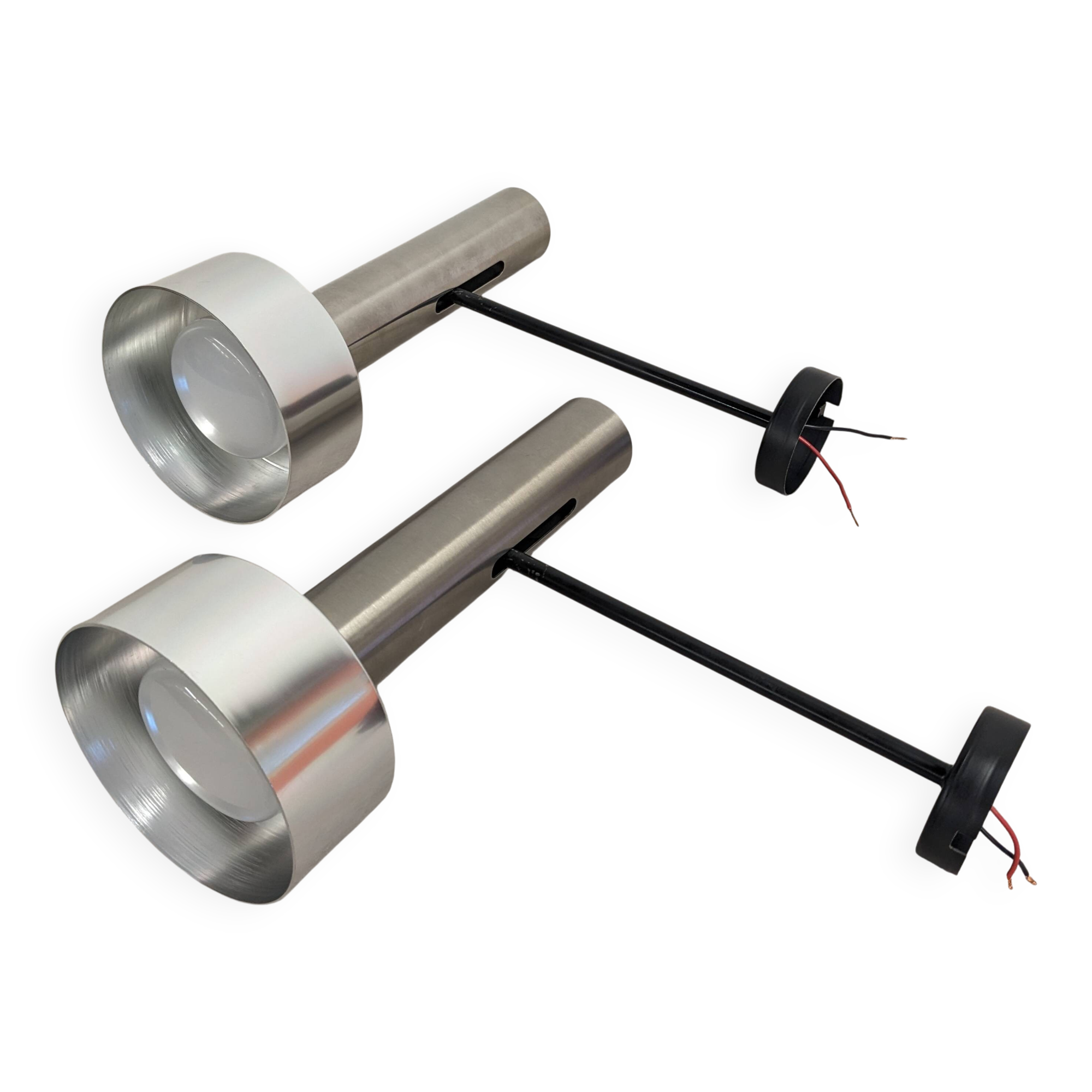 Pair of wall spotlights by René-Jean Caillette for Parscot circa 1960