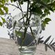 Murano transparent glass vase