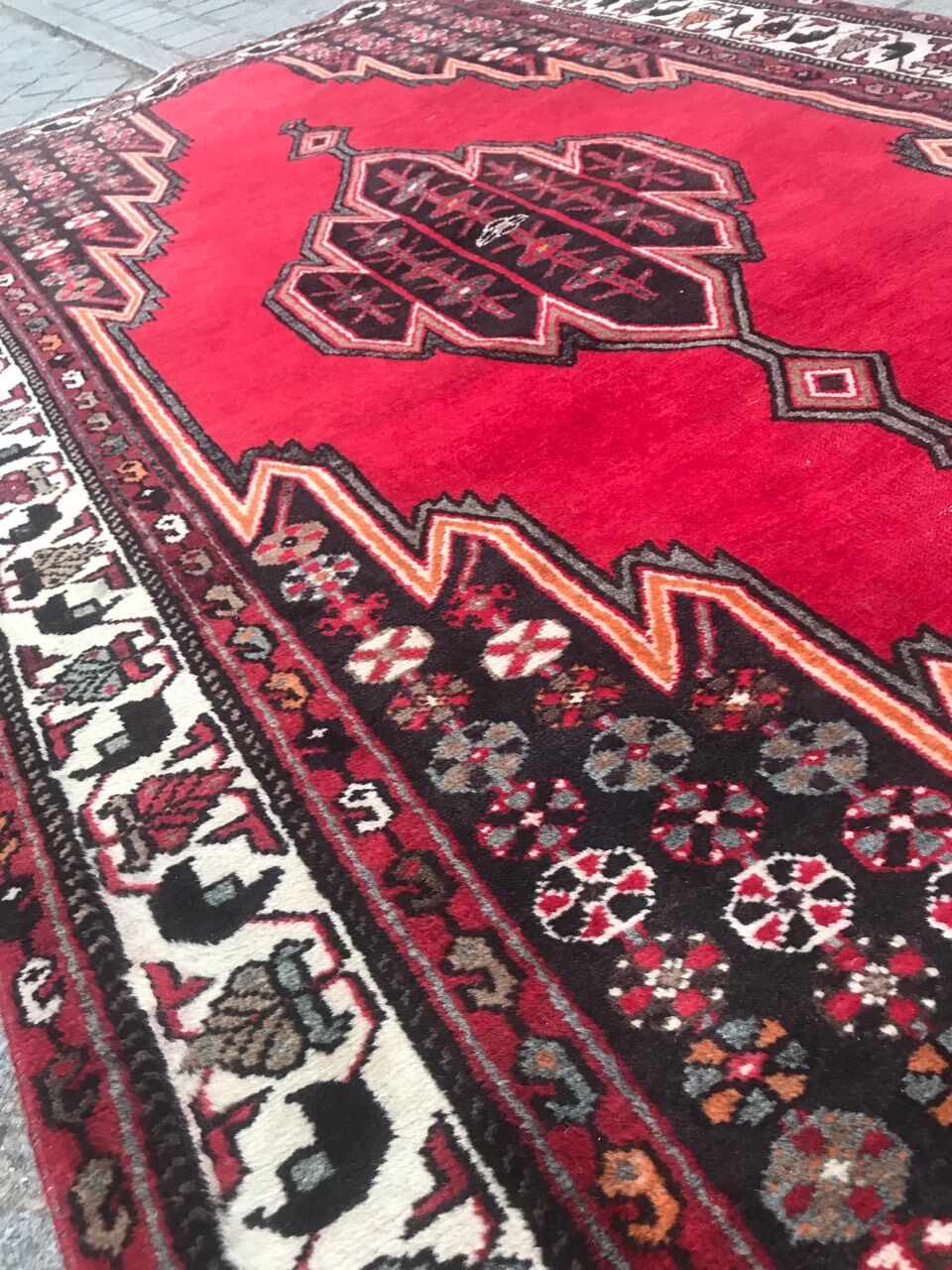 Rug Persian Zanjan handmade 126x200 cm