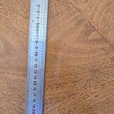 Table de jeu Henredon avec motif de toile d'araignée sur le dessus