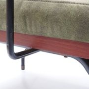 Paire de fauteuils lounge modernistes italiens des années 1950
