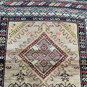 Ancient Persian Kurdish carpet for corridor 108x352 cm