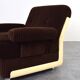 Fauteuil de salon allemand du milieu du siècle, années 1970.