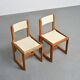 André Sornay : paire de chaises, France vers 1960
