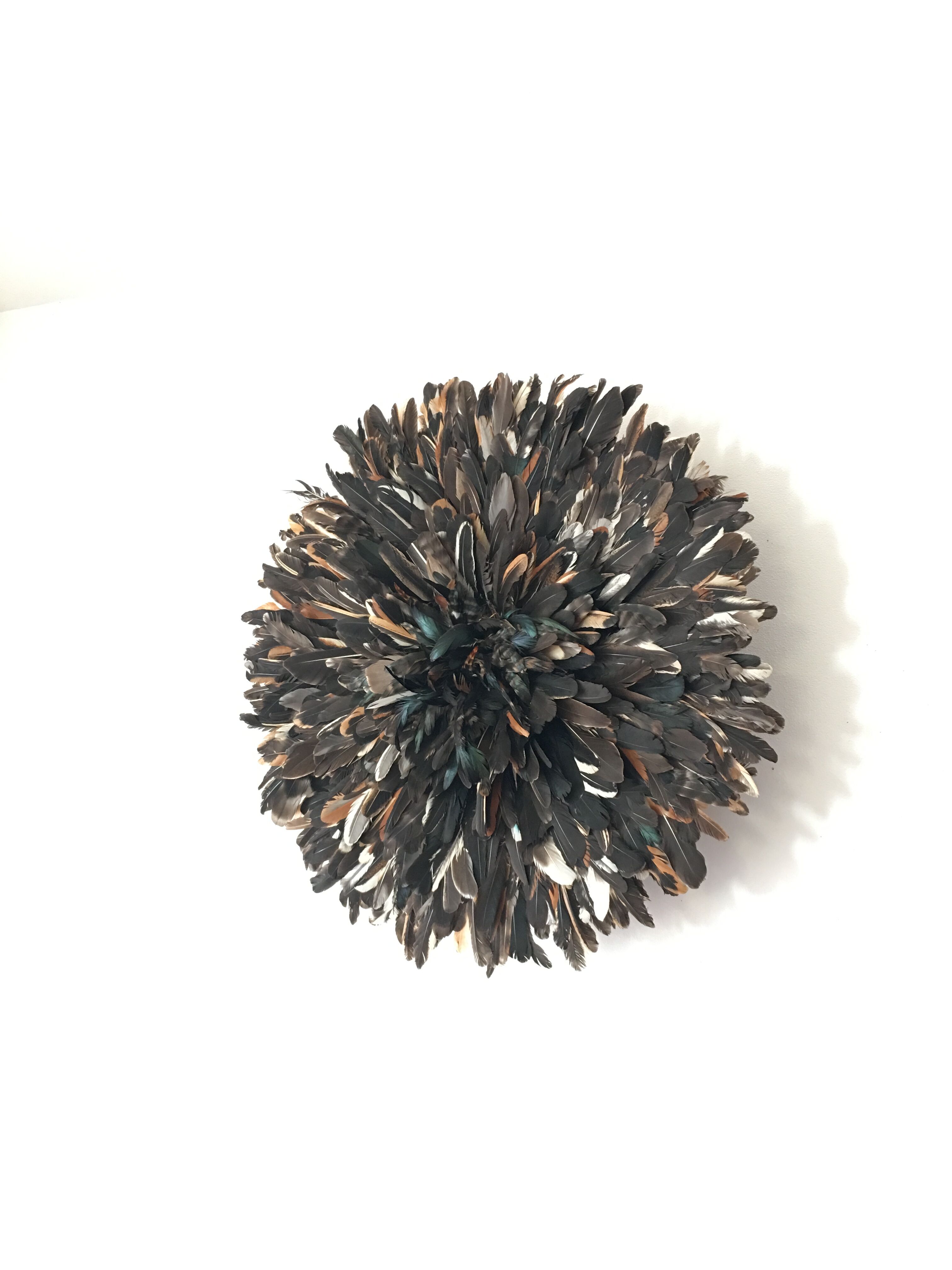 Juju hat black speckled 70 cm