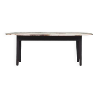 Table basse, design danois, années 70, production : Danemark