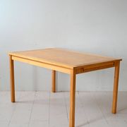 Vintage Scandinavian birch table by Skaraborgs