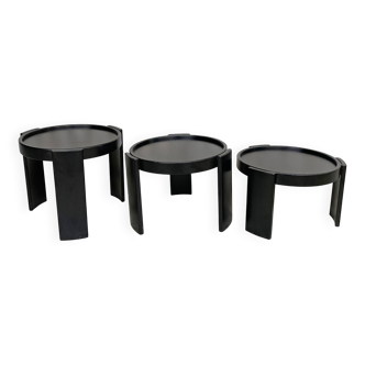 Tables Gigognes 780/783 Gianfranco Frattini pour Cassina, 1960