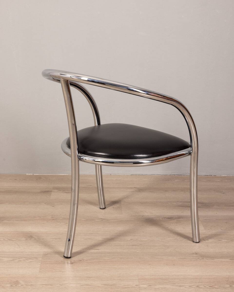 Set of 4 vintage chairs from the 70s tripodi italian design
