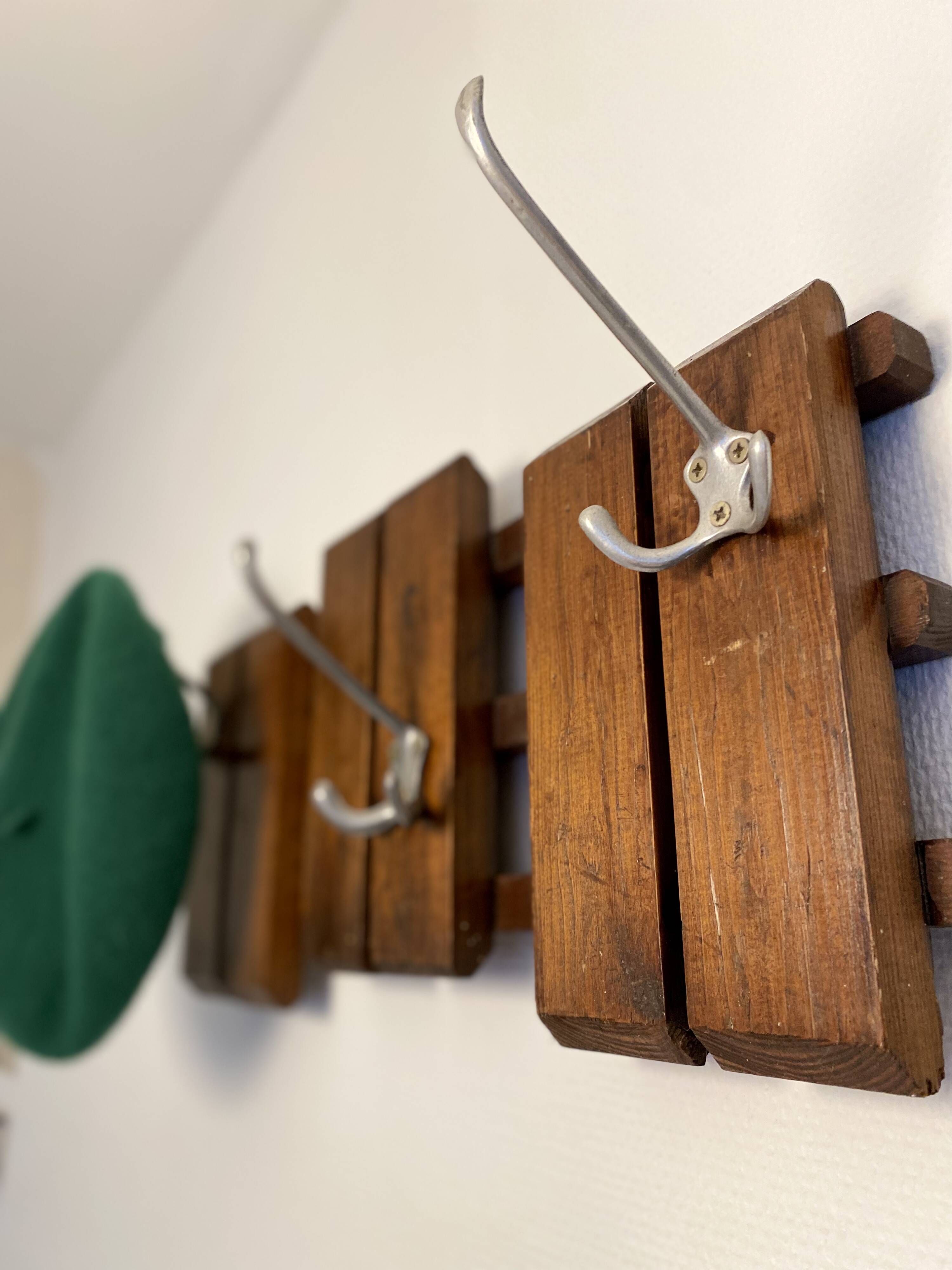Vintage wooden coathanger