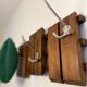 Vintage wooden coathanger