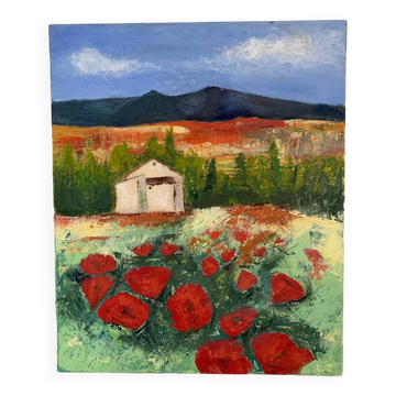Oil on canvas
