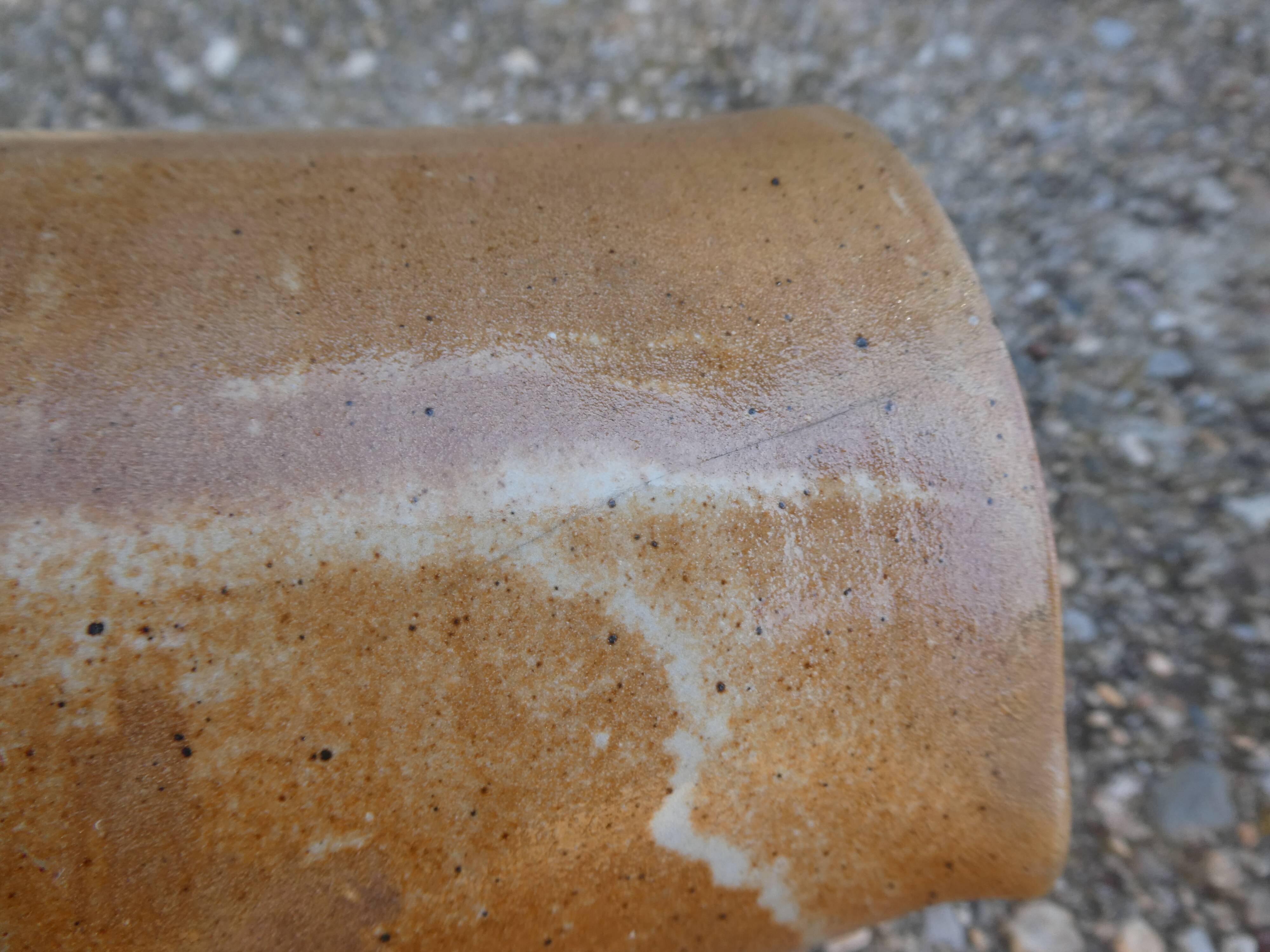 Service mazagrans and decanter in enamelled stoneware.