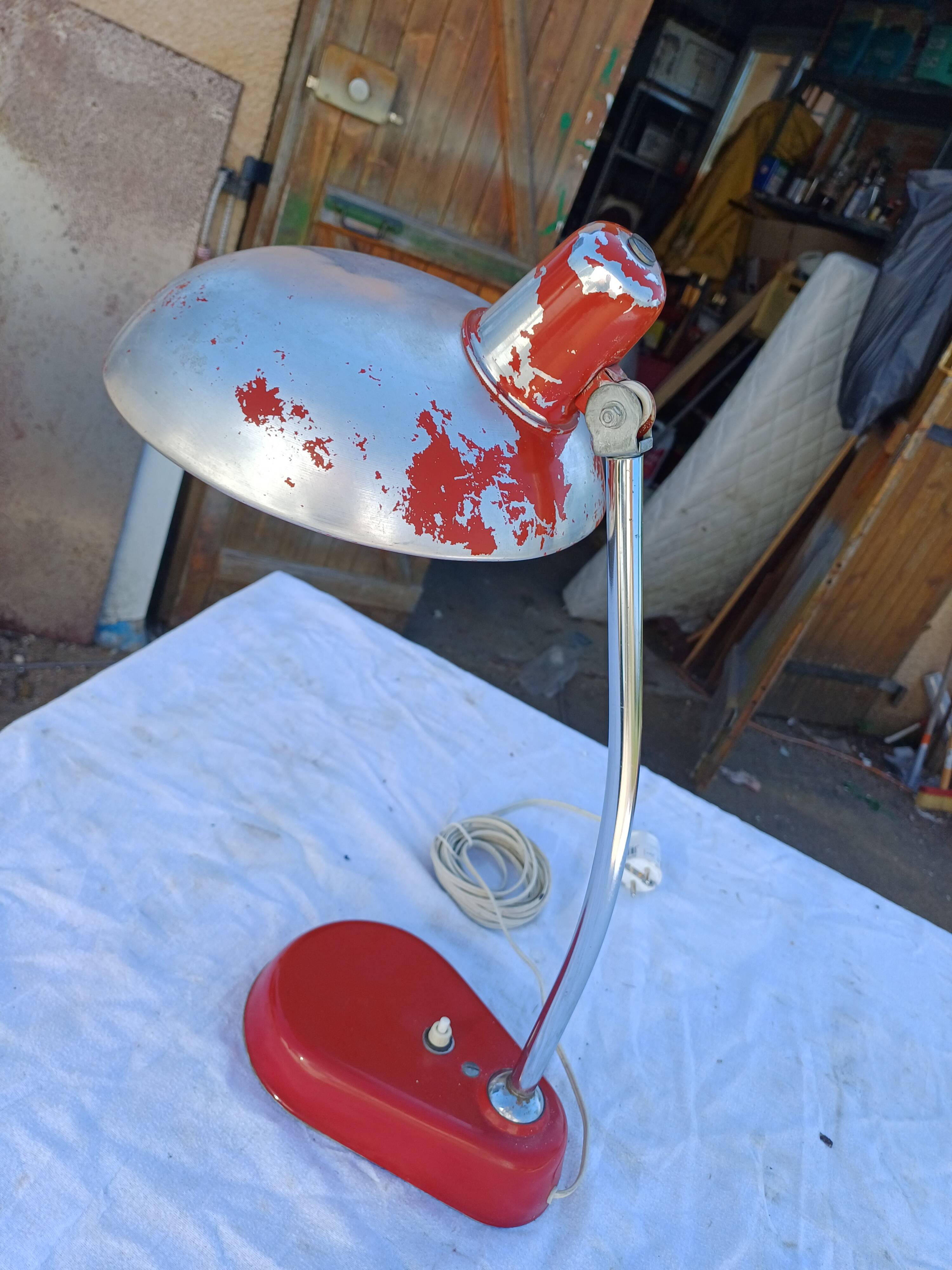 Vintage Bauhaus Karl Lang Lamp