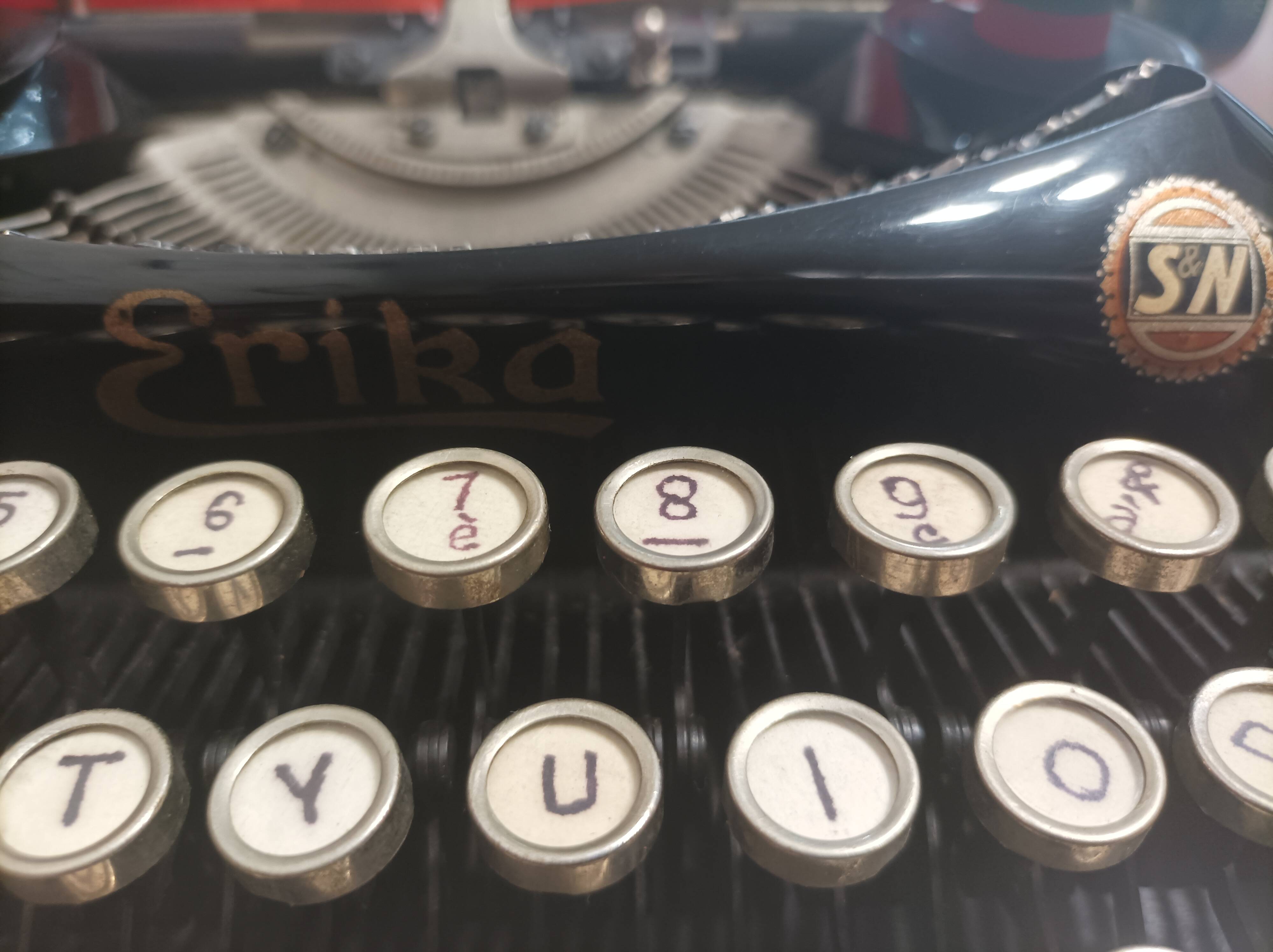 Typewriter “Naumann Erika S&N 1930s