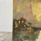 Impressionist landscape painting