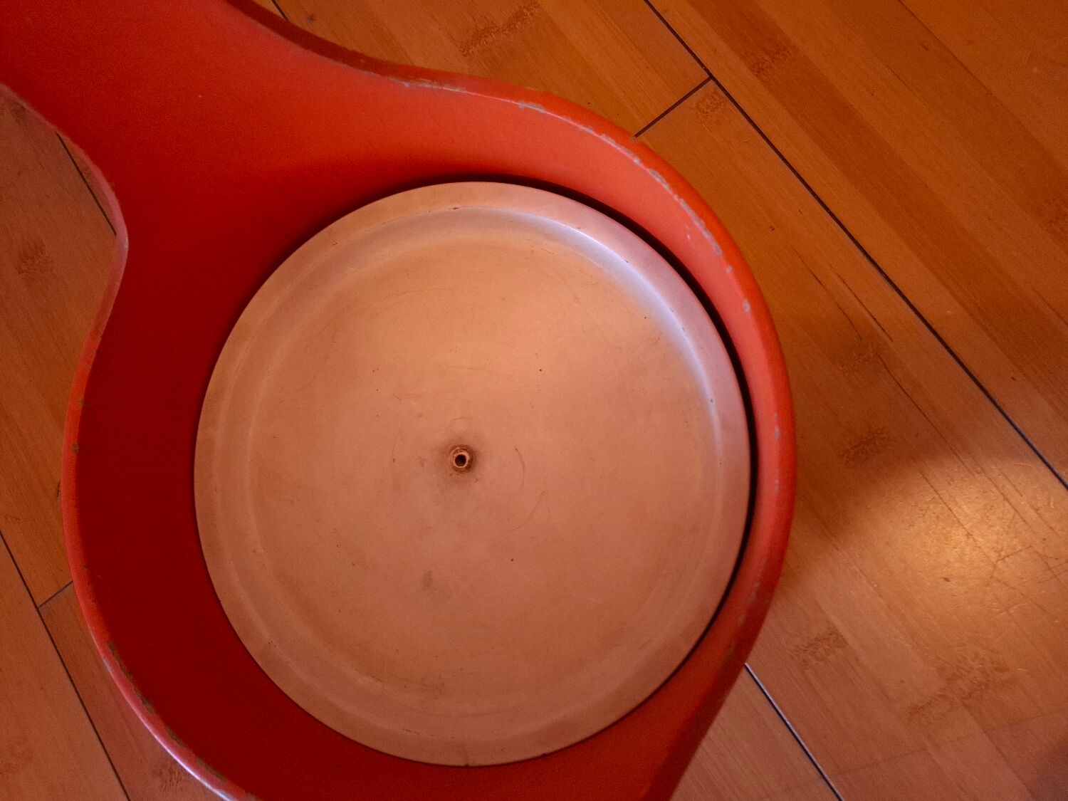 Vintage 70's wooden umbrella stand