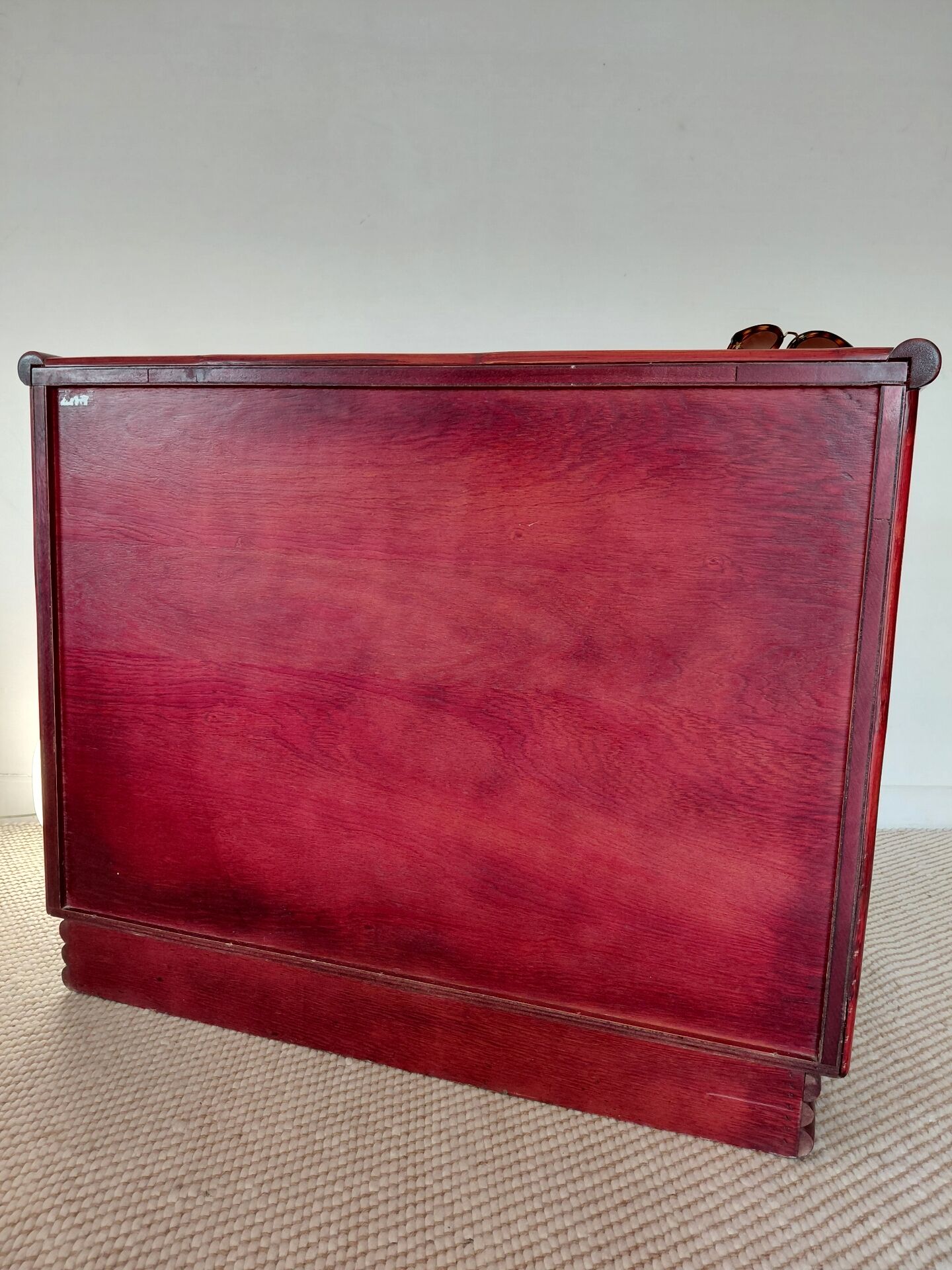 Rattan chest of drawers Roche Bobois Maugrion edition, circa 1970