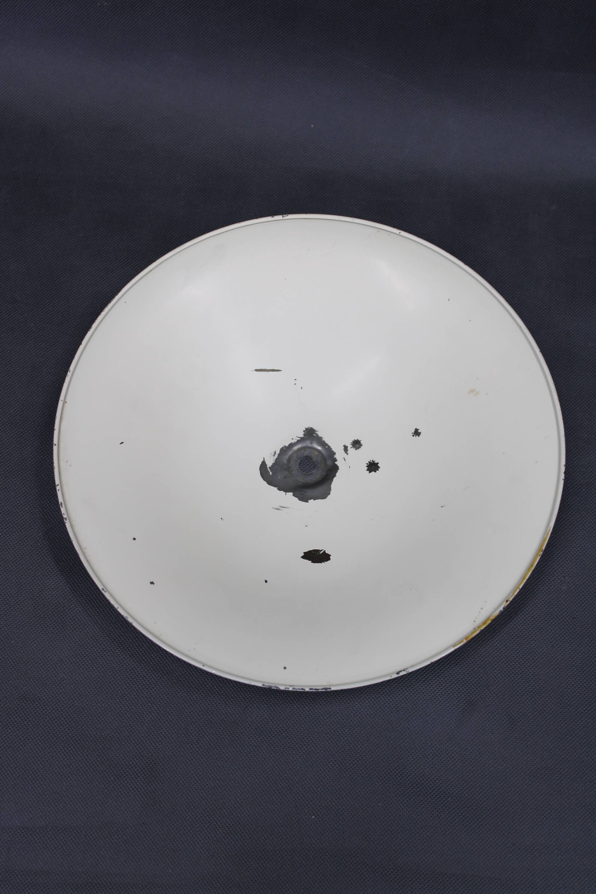 1930s Czech Art Deco nickel table lamp