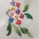 8 hand-embroidered napkins