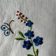 12 embroidered tea towels