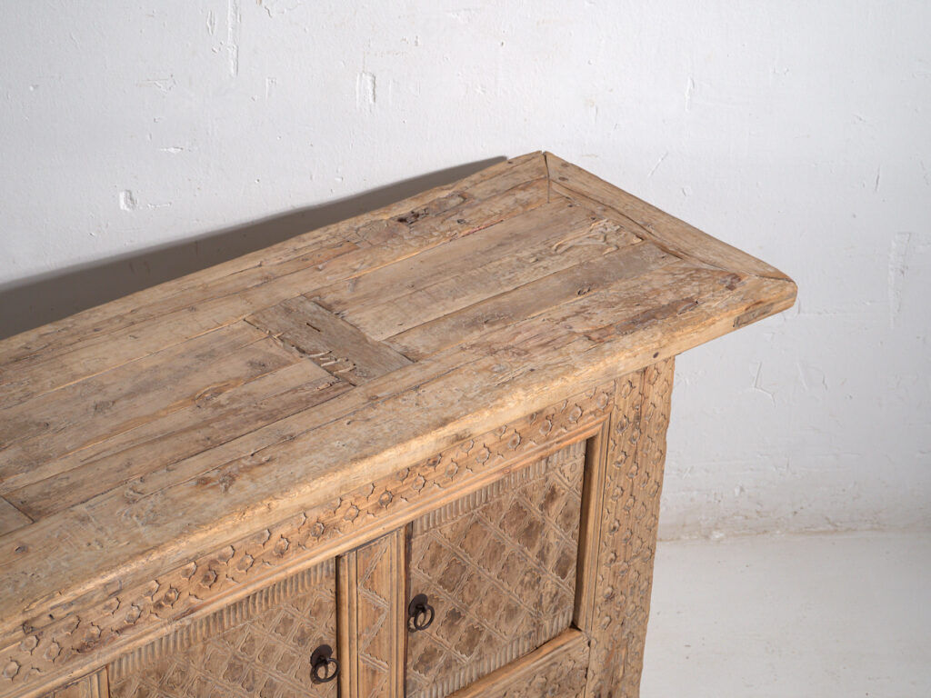 Antique carved pine buffet – China, circa 1900