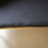 Danish sofa egg years free forms, vintage yellow