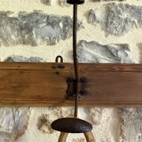 Renovated wooden coat rack