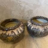 Pair of ceramic pots