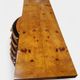 An Art Deco console made of beech wood with elm burl and 5 drawers.