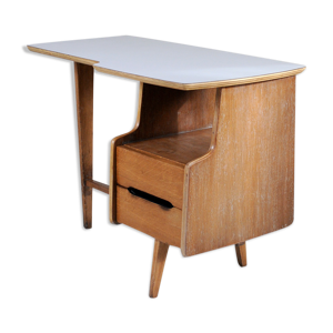 Bureau tripode de forme libre jacques Hauville France 1950