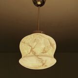 Art Deco Marble Glass Pendant Light
