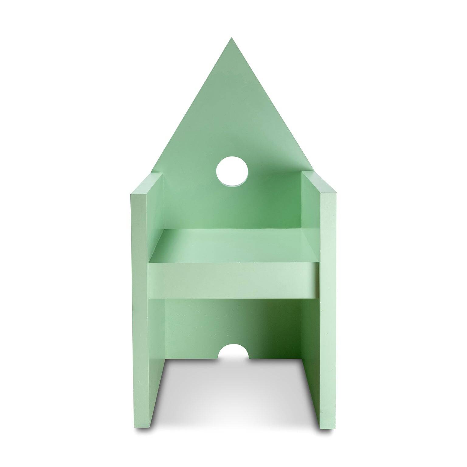 "Vescovina" chair by Lanfranco Benvenuti for Meccani, 1985 — example