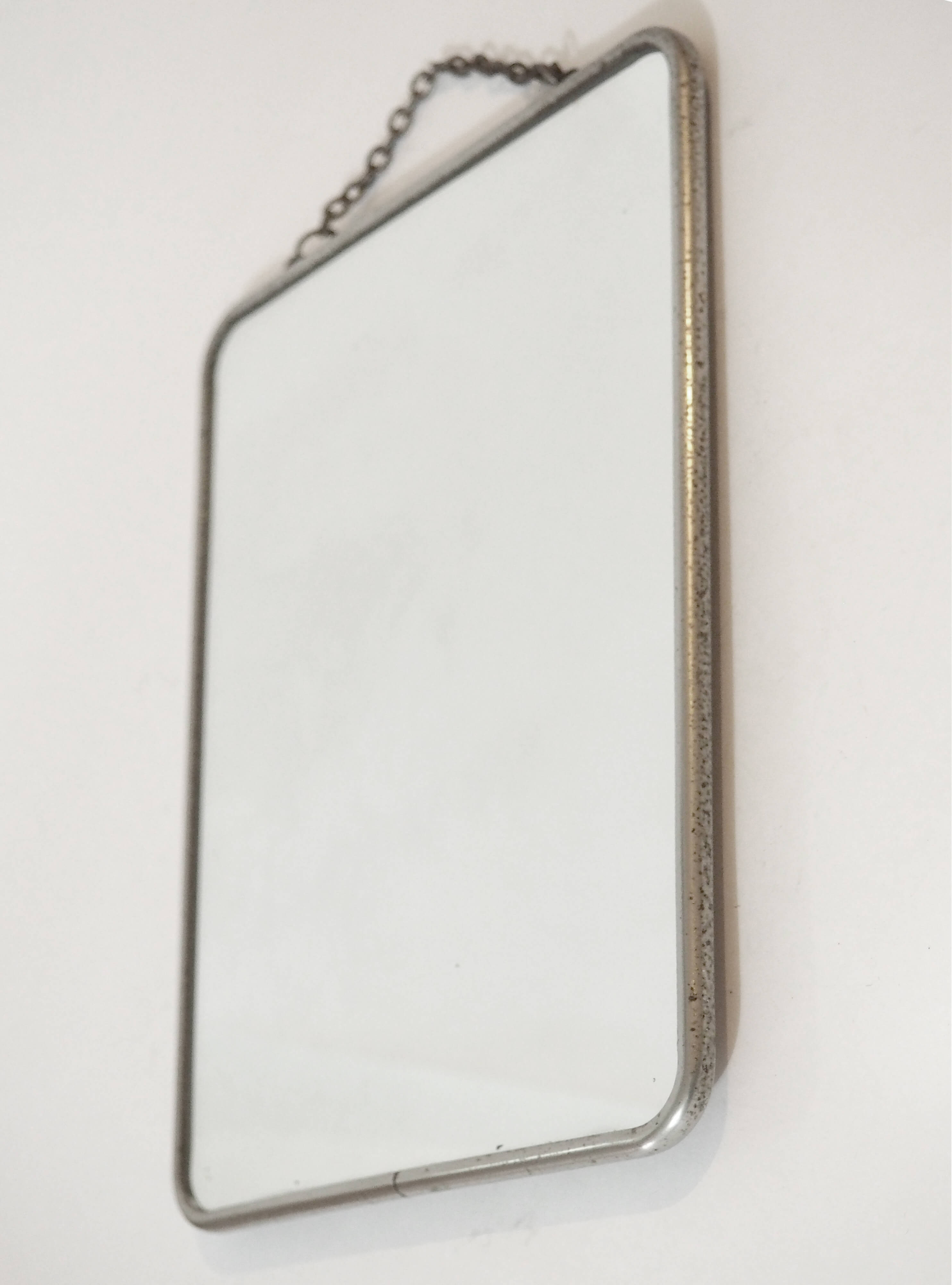 Mirror barber chainette 24 cm x 18 cm