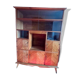 Bookcase display case vintage shelf 1950/60