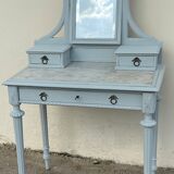 Louis XVI style dressing table with mirror