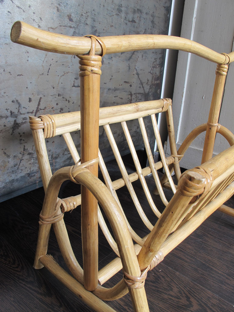 Magazine rack "rattan"