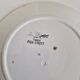 Set of 6 dessert plates, Fox trott model, Sarreguemines factory