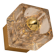 Small wall lamp in brass and crystal by Peill & Putzler, Germany