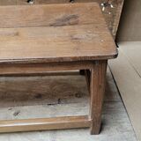 Old Burmese teak bench