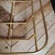 Arcoroc Emerald green and gold aperitif tray