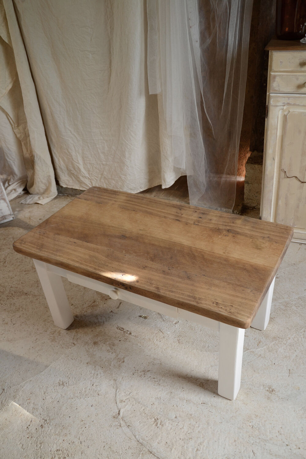 Oak coffee table