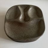 Set of 8 mid-century pottery plates Max Idlas 1960