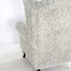 Armchair chair hairy Doodle retro fully restored - new upholstery