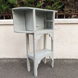 Antique console table, bohemian country decor, handmade farmhouse