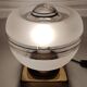 Lampe de table métallique. Espagne, années 1960.