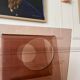 Plexiglas magazine rack by Michel Dumas for Rochebobois
