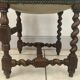 Set of 6 blue velvet chairs in Louis XIII 19th century style
