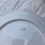 Set of golden Limoges plates