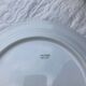 Set of golden Limoges plates